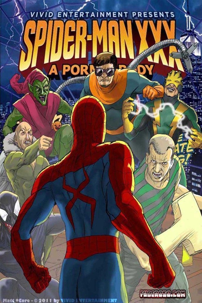 Spiderman Paródia Pornô XXX