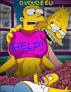 Os Simpsons Hentai: O vovô e eu